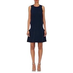 Anthropologie Hutch Sleeveless Circle Art Deco A-line Mini Navy Dress S NWOT